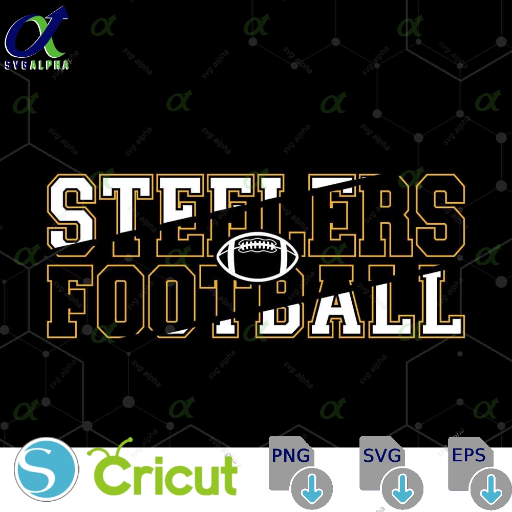 Steelers Mascot Svg Png Steelers Football Svg Varsity Steelers Shirt School Spirit Mascot Svg Football Cheer Sublimation Football Mom